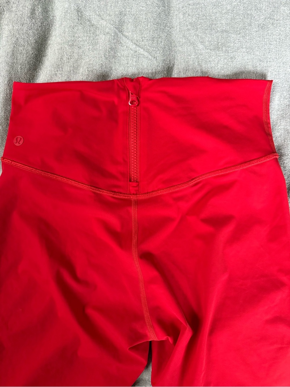 lululemon athletica High-Rise Bright Red Bike Shorts - Picture 11 of 11
